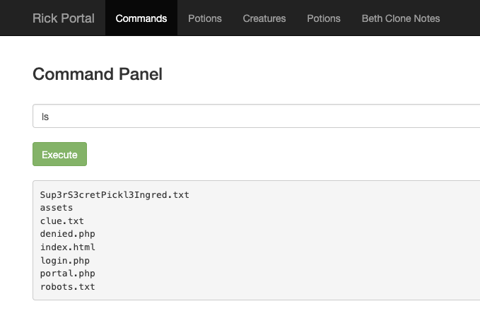 Web Command LS